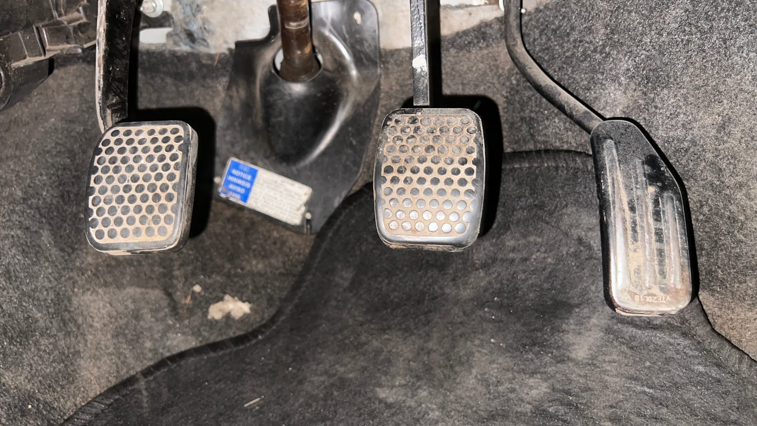 Used 2014 Maruti Suzuki Alto 800 Lxi Petrol Manual interior PEDALS VIEW