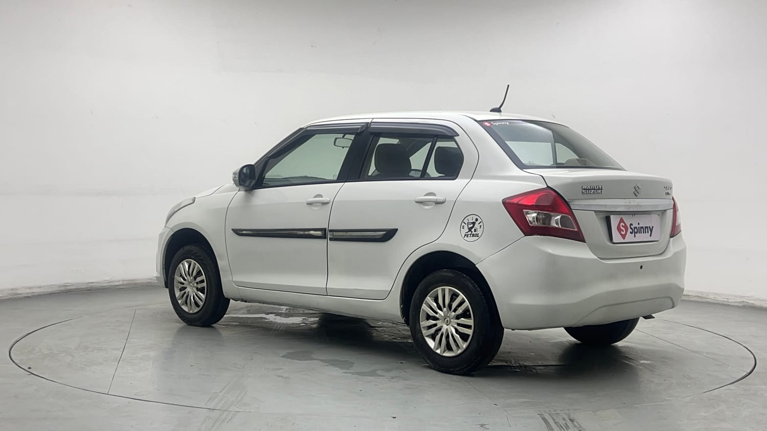 Used 2016 Maruti Suzuki Swift Dzire VXI Petrol Manual exterior LEFT REAR CORNER VIEW
