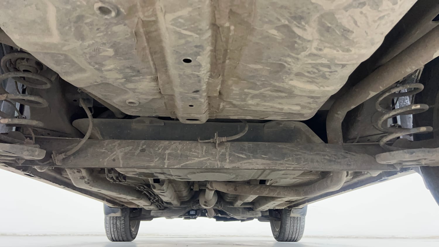 Used 2021 Tata Nexon XZ Plus (O) Diesel Diesel Manual extra REAR UNDERBODY VIEW (TAKEN FROM REAR)