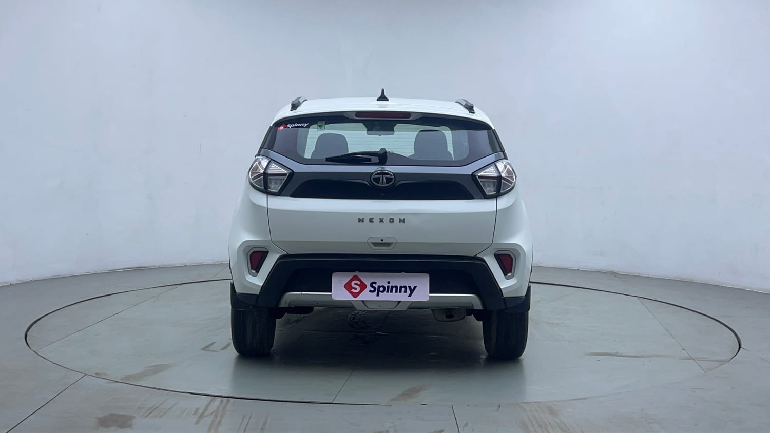Used 2021 Tata Nexon XZA Plus (S) Petrol Automatic exterior BACK VIEW