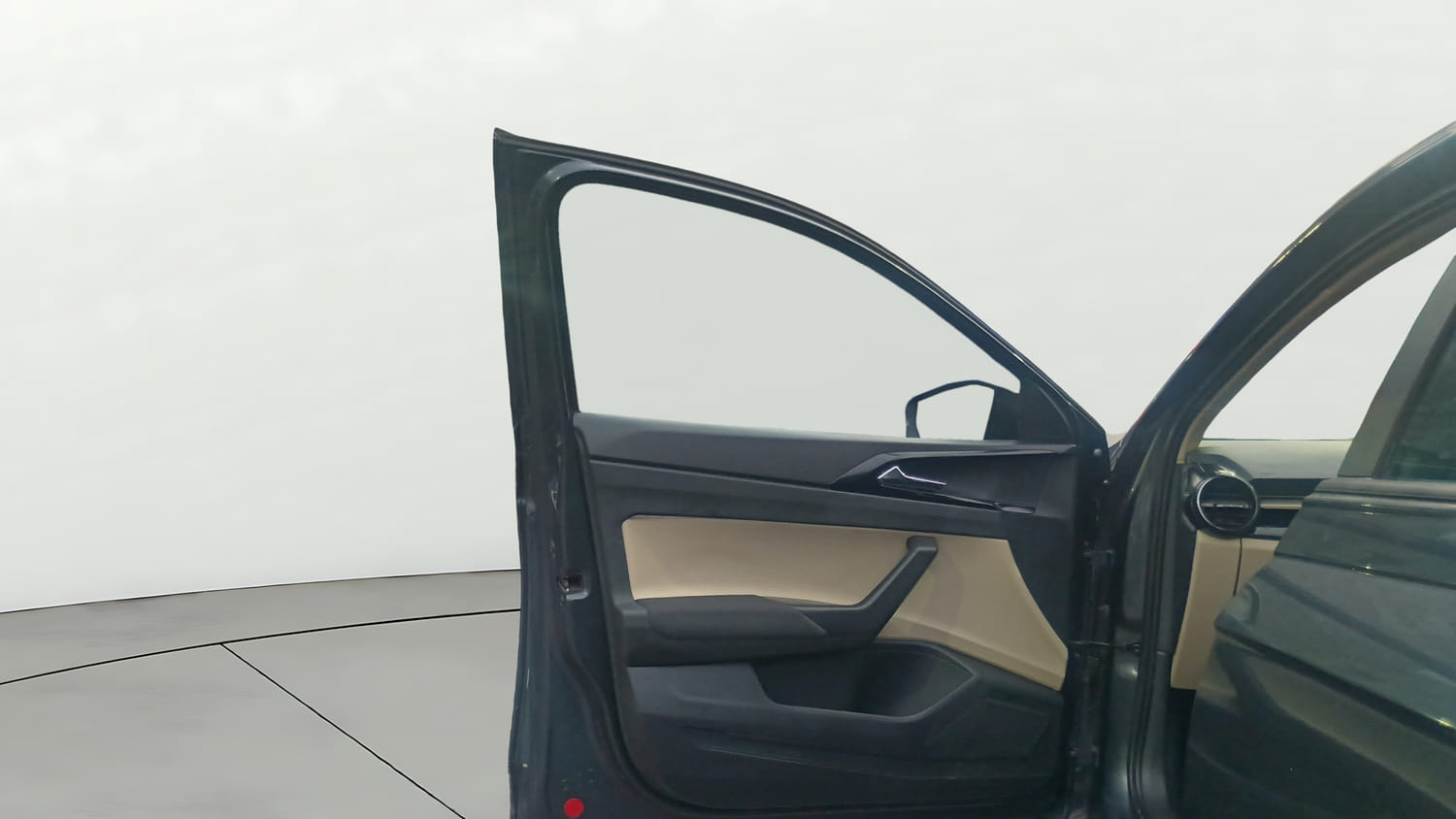 Used 2023 Skoda Slavia Ambition 1.0L TSI MT Petrol Manual interior LEFT FRONT DOOR OPEN VIEW