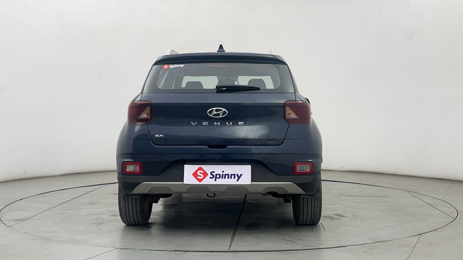 Used 2021 Hyundai Venue SX (O) 1.5 CRDi Diesel Manual exterior BACK VIEW