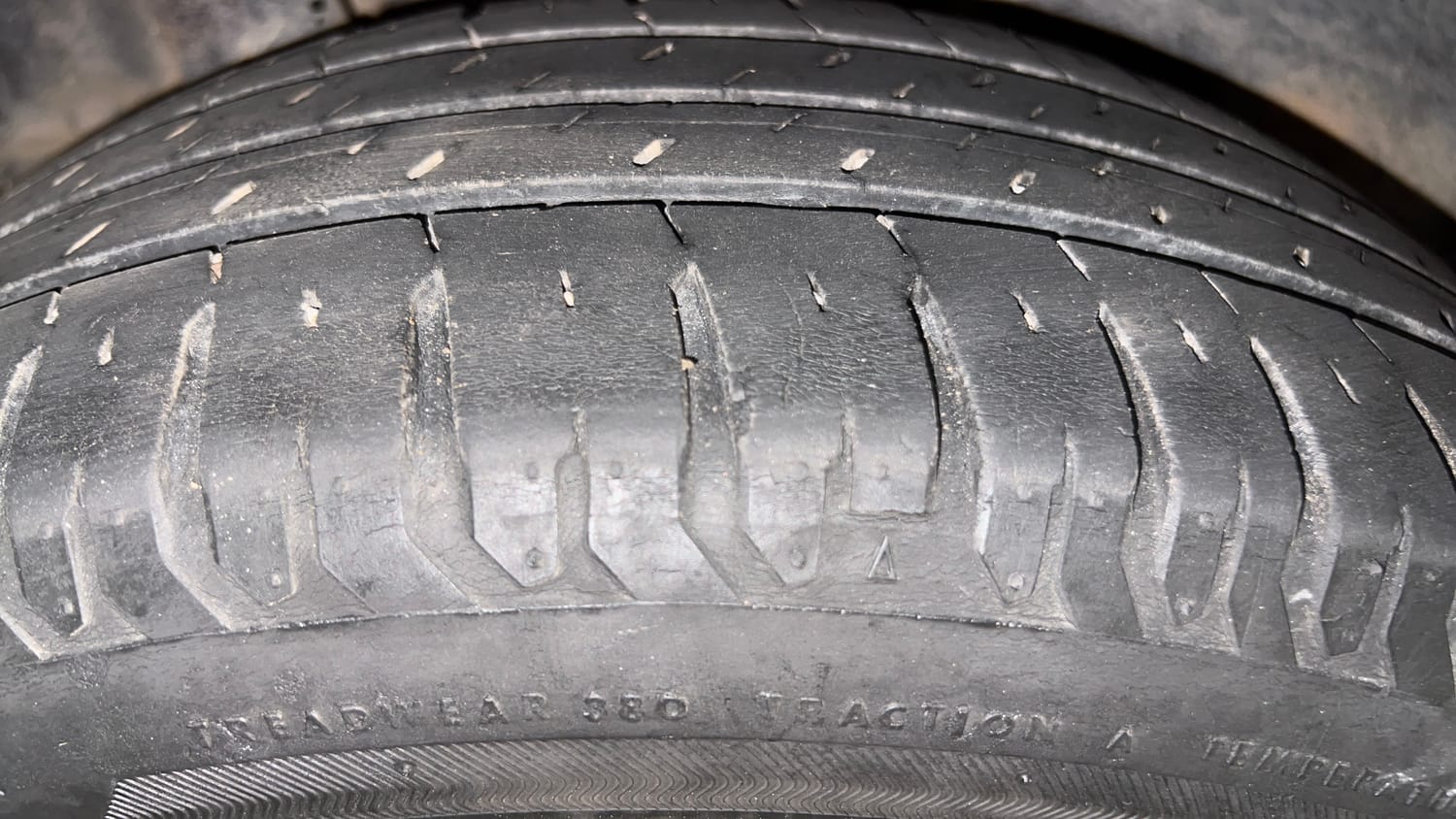 Used 2020 Hyundai Verna SX 1.5 MPi Petrol Manual tyres RIGHT REAR TYRE TREAD VIEW
