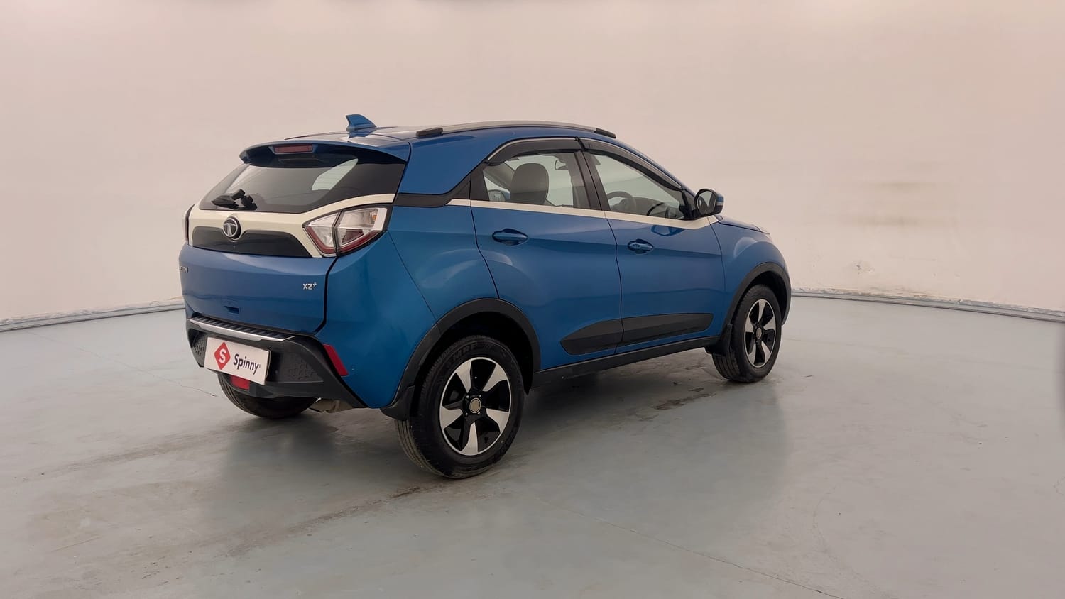 Used 2017 Tata Nexon XZ Plus Diesel Diesel Manual exterior RIGHT REAR CORNER VIEW