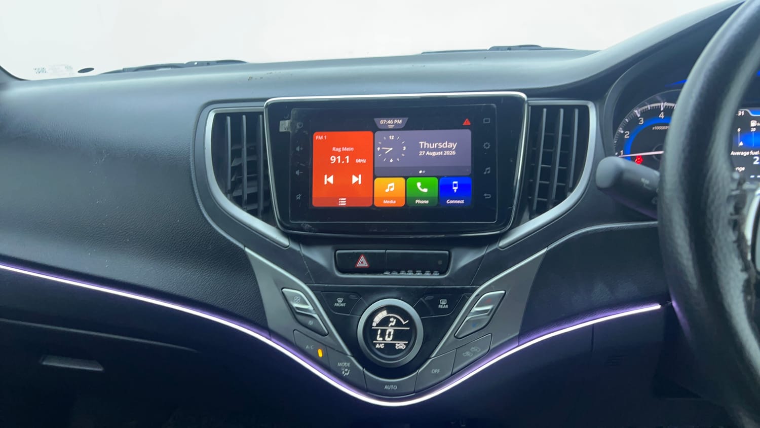 Used 2019 Maruti Suzuki Baleno Zeta Automatic Petrol Automatic top_features Integrated (in-dash) music system