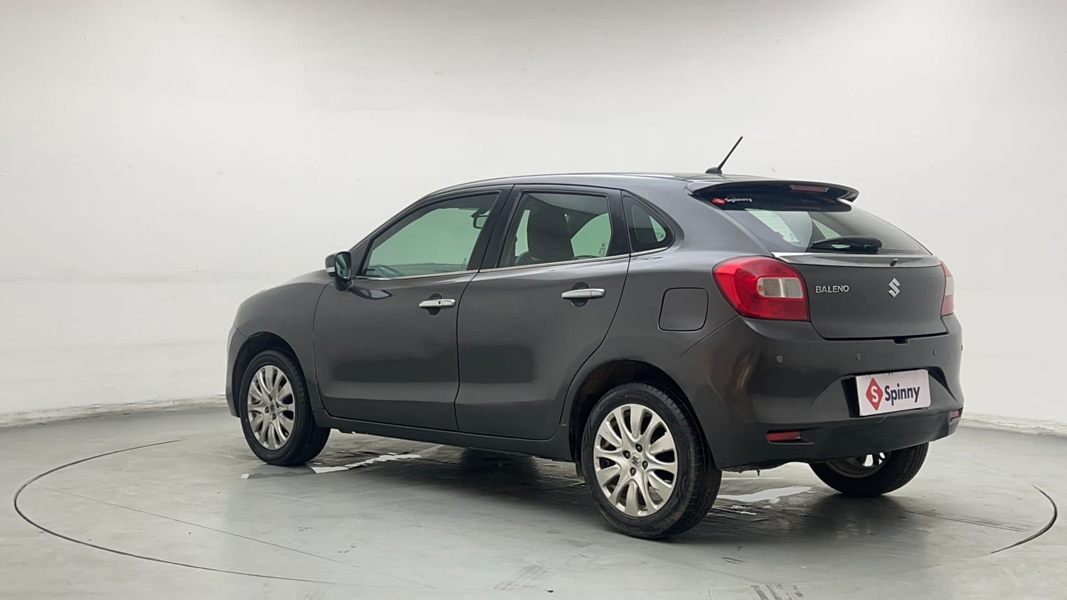 Used 2015 Maruti Suzuki Baleno Zeta 1.2 Petrol Manual exterior LEFT REAR CORNER VIEW