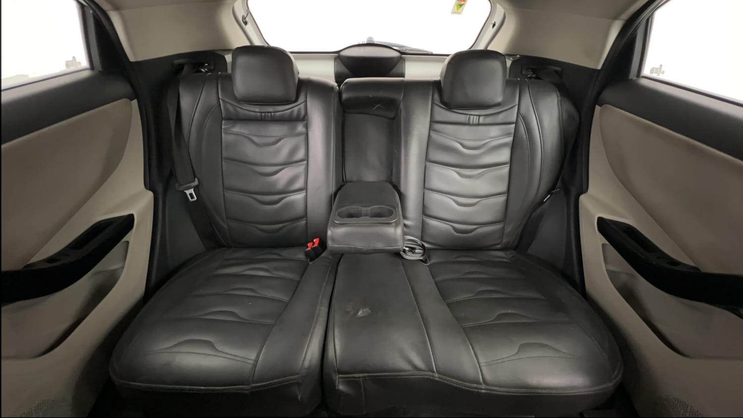 Used 2021 Tata Nexon XZ Plus (O) Diesel Diesel Manual interior REAR SEAT CONDITION VIEW
