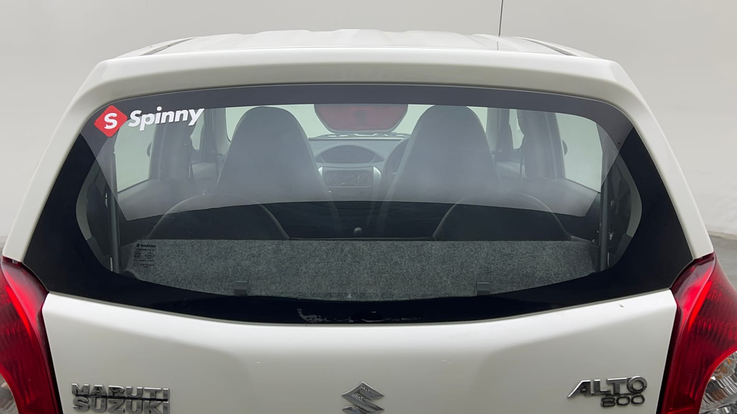 Used 2017 Maruti Suzuki Alto 800 VXi Petrol Manual exterior BACK WINDSHIELD VIEW