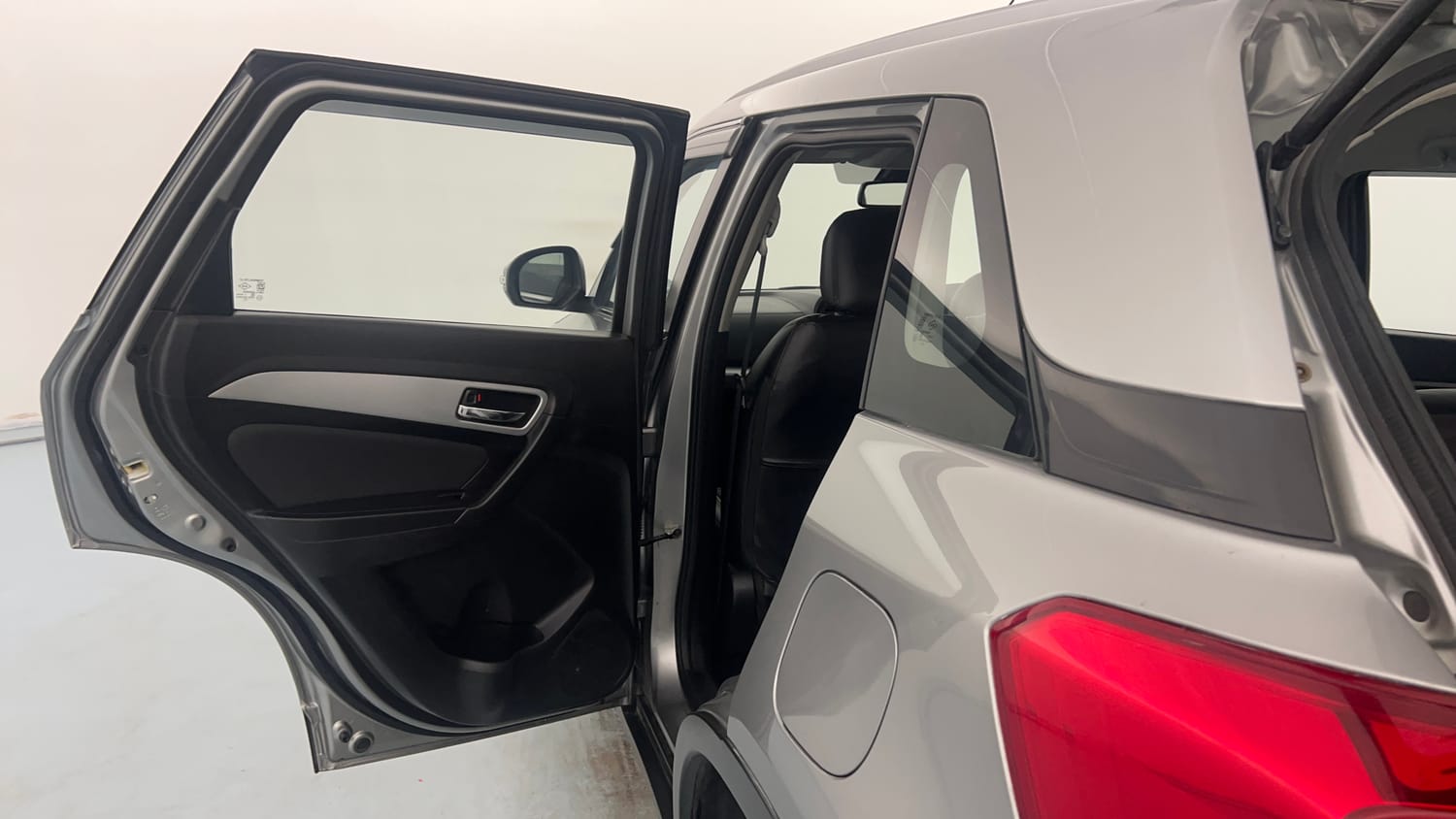 Used 2022 maruti-suzuki Vitara Brezza ZXi Plus Petrol Manual interior LEFT REAR DOOR OPEN VIEW