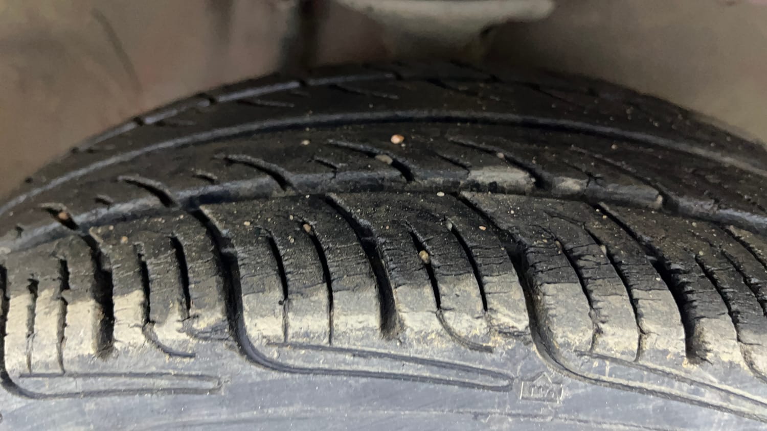 Used 2012 Maruti Suzuki Alto K10 VXi Petrol Manual tyres RIGHT FRONT TYRE TREAD VIEW