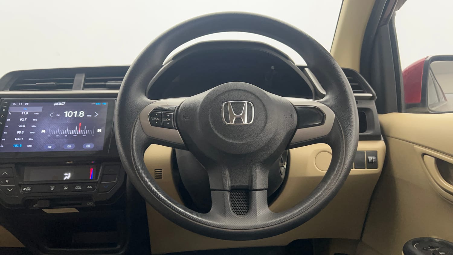 Used 2017 Honda Amaze 1.2 S i-VTEC Petrol Manual interior STEERING VIEW