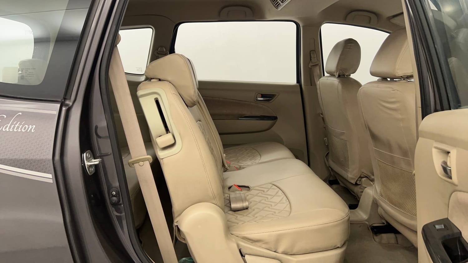 Used 2013 Maruti Suzuki Ertiga Vxi Petrol Manual interior RIGHT SIDE REAR DOOR CABIN VIEW
