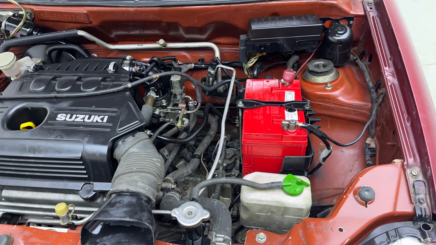 Used 2012 Maruti Suzuki Alto K10 VXi Petrol Manual engine ENGINE LEFT SIDE VIEW
