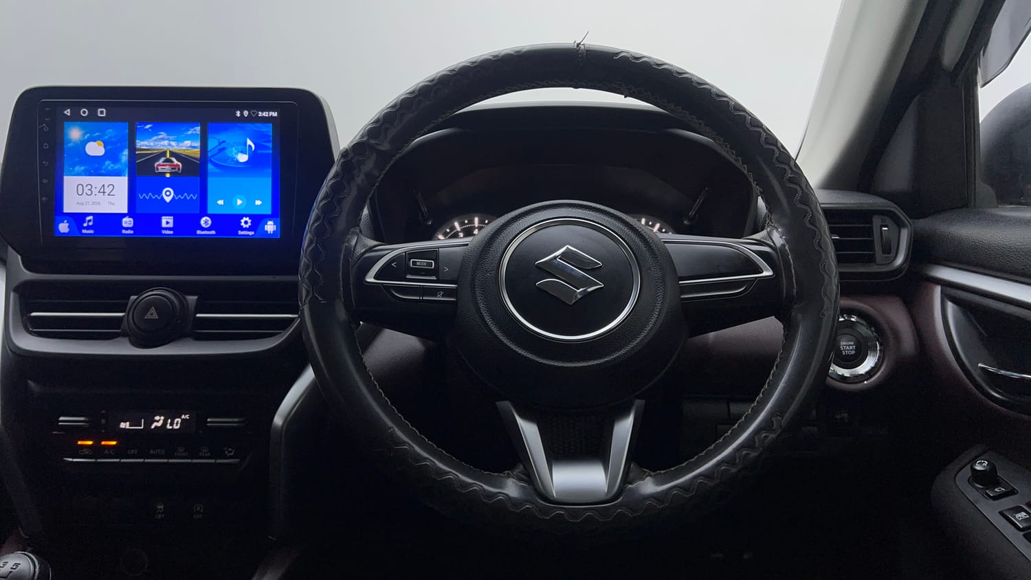 Used 2023 Maruti Suzuki Grand Vitara Sigma Smart Hybrid Petrol Manual interior STEERING VIEW