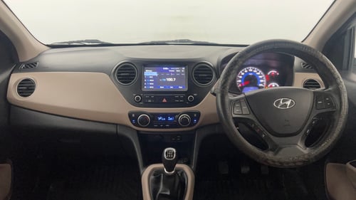 Used 2017 Hyundai Grand i10 Asta 1.2 Kappa VTVT Petrol Manual interior DASHBOARD VIEW
