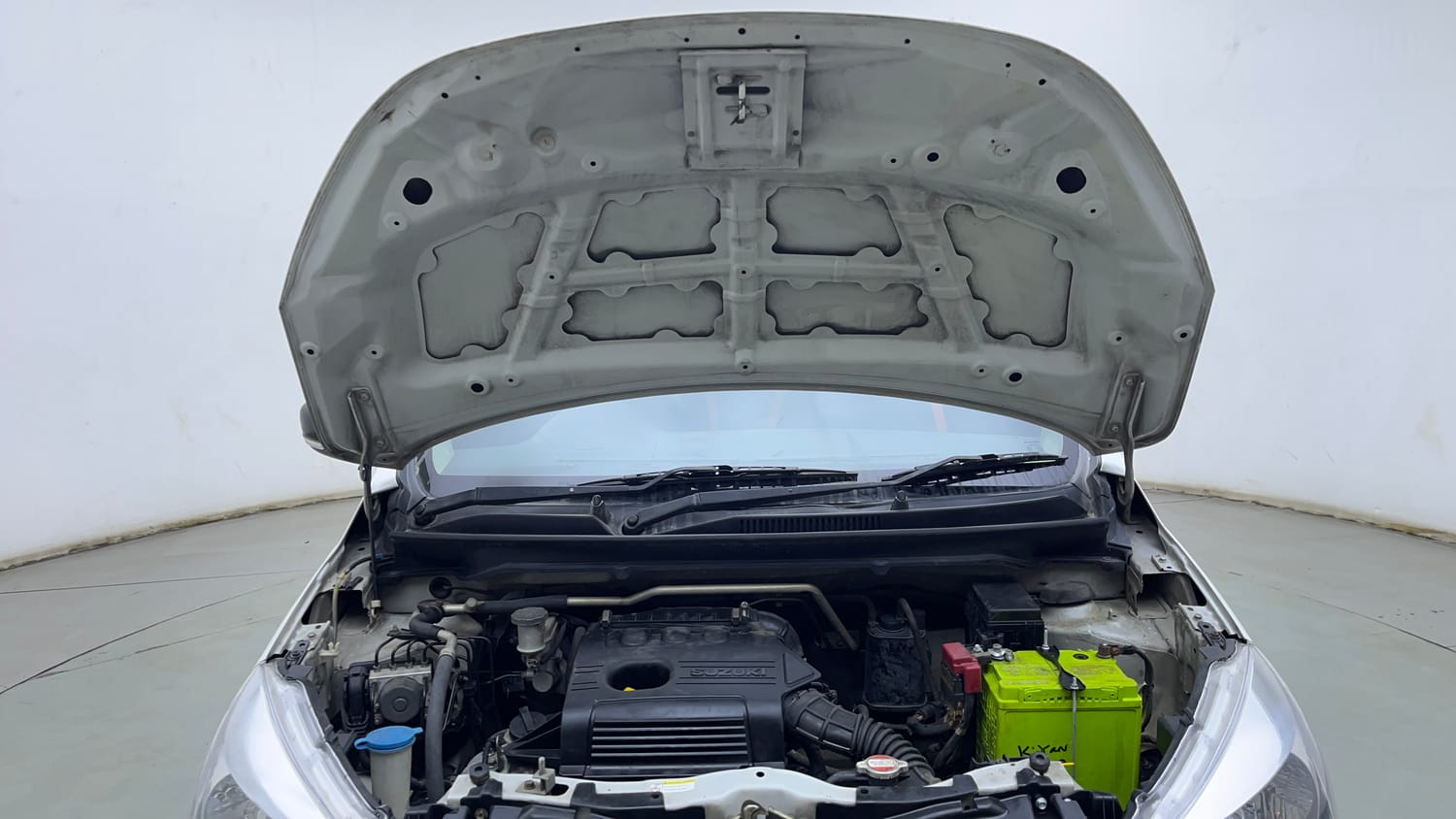 Used 2018 Maruti Suzuki Celerio X Zxi (Opt) Petrol Manual engine ENGINE & BONNET OPEN FRONT VIEW