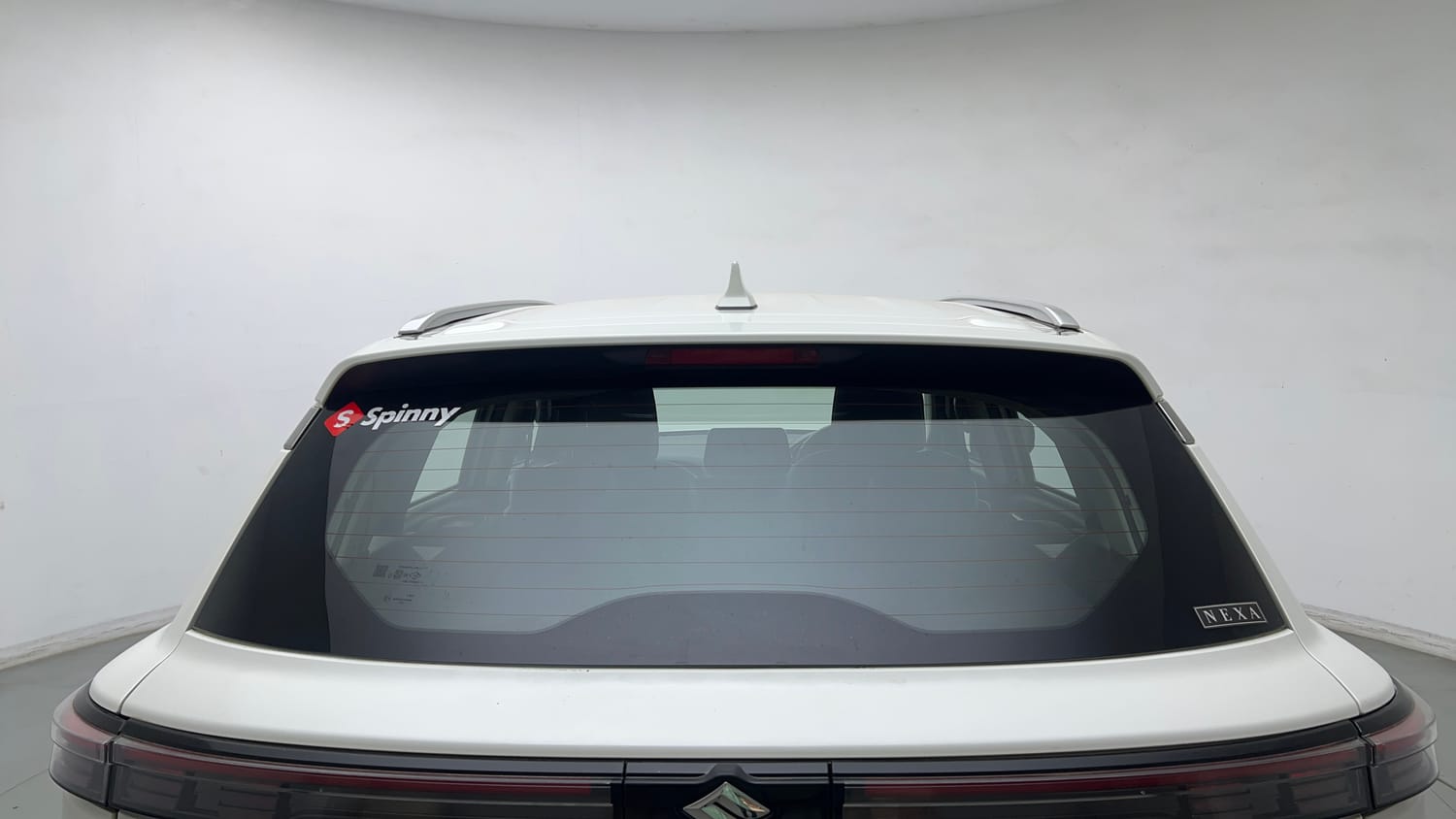 Used 2023 Maruti Suzuki Grand Vitara Sigma Smart Hybrid Petrol Manual exterior BACK WINDSHIELD VIEW
