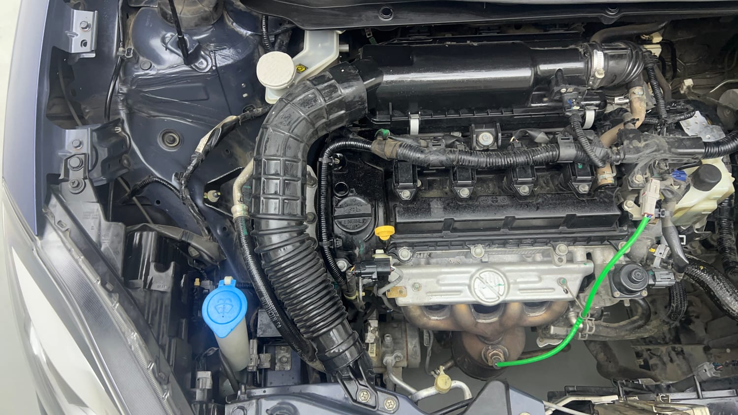 Used 2021 Maruti Suzuki Dzire ZXi Plus AGS Petrol Automatic engine ENGINE RIGHT SIDE VIEW
