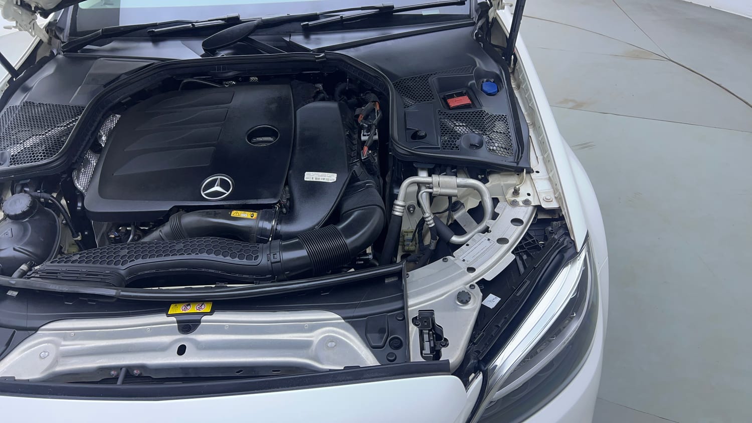 Used 2020 Mercedes-Benz C-Class C 200 Prime Petrol Automatic engine ENGINE LEFT SIDE VIEW