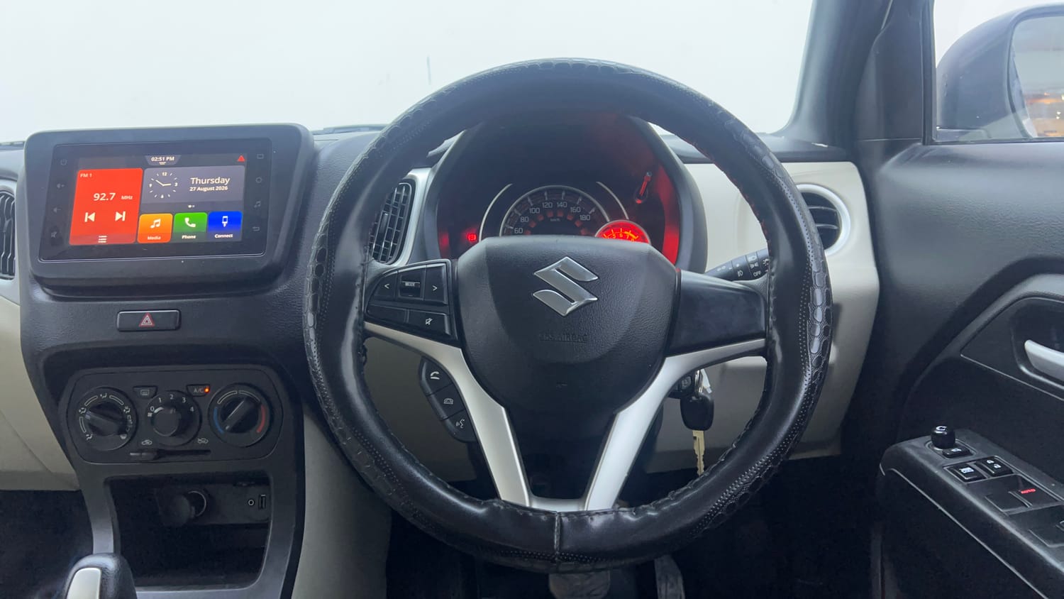 Used 2023 Maruti Suzuki Wagon R ZXI Plus 1.2 AGS Petrol Automatic interior STEERING VIEW