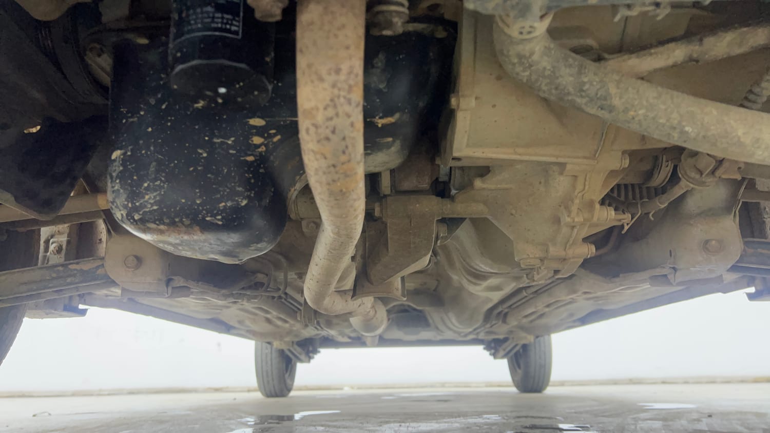 Used 2023 Maruti Suzuki Alto 800 Vxi Plus Petrol Manual extra FRONT LEFT UNDERBODY VIEW