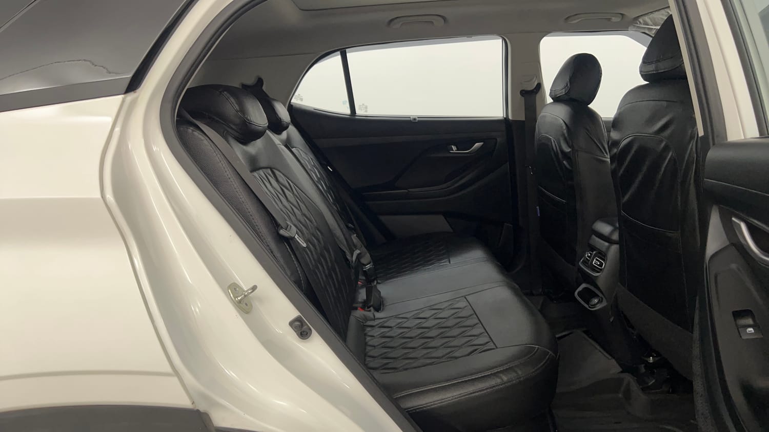 Used 2023 Hyundai Creta S Plus 1.5 Petrol Knight Petrol Manual interior RIGHT SIDE REAR DOOR CABIN VIEW