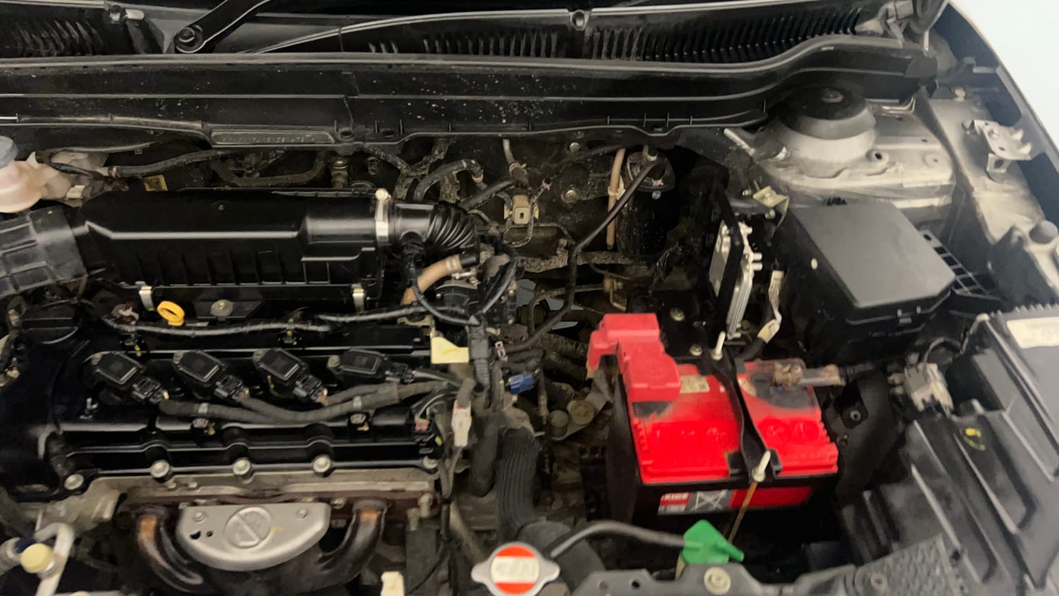 Used 2022 maruti-suzuki Vitara Brezza ZXi Plus Petrol Manual engine ENGINE LEFT SIDE VIEW