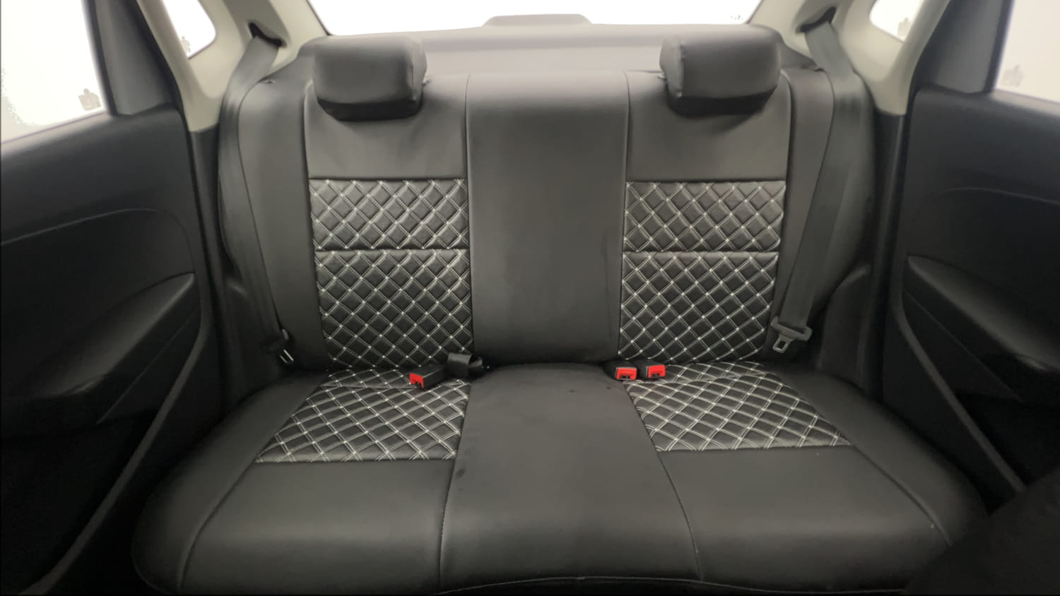 Used 2017 Volkswagen Ameo Trendline 1.2L (P) Petrol Manual interior REAR SEAT CONDITION VIEW
