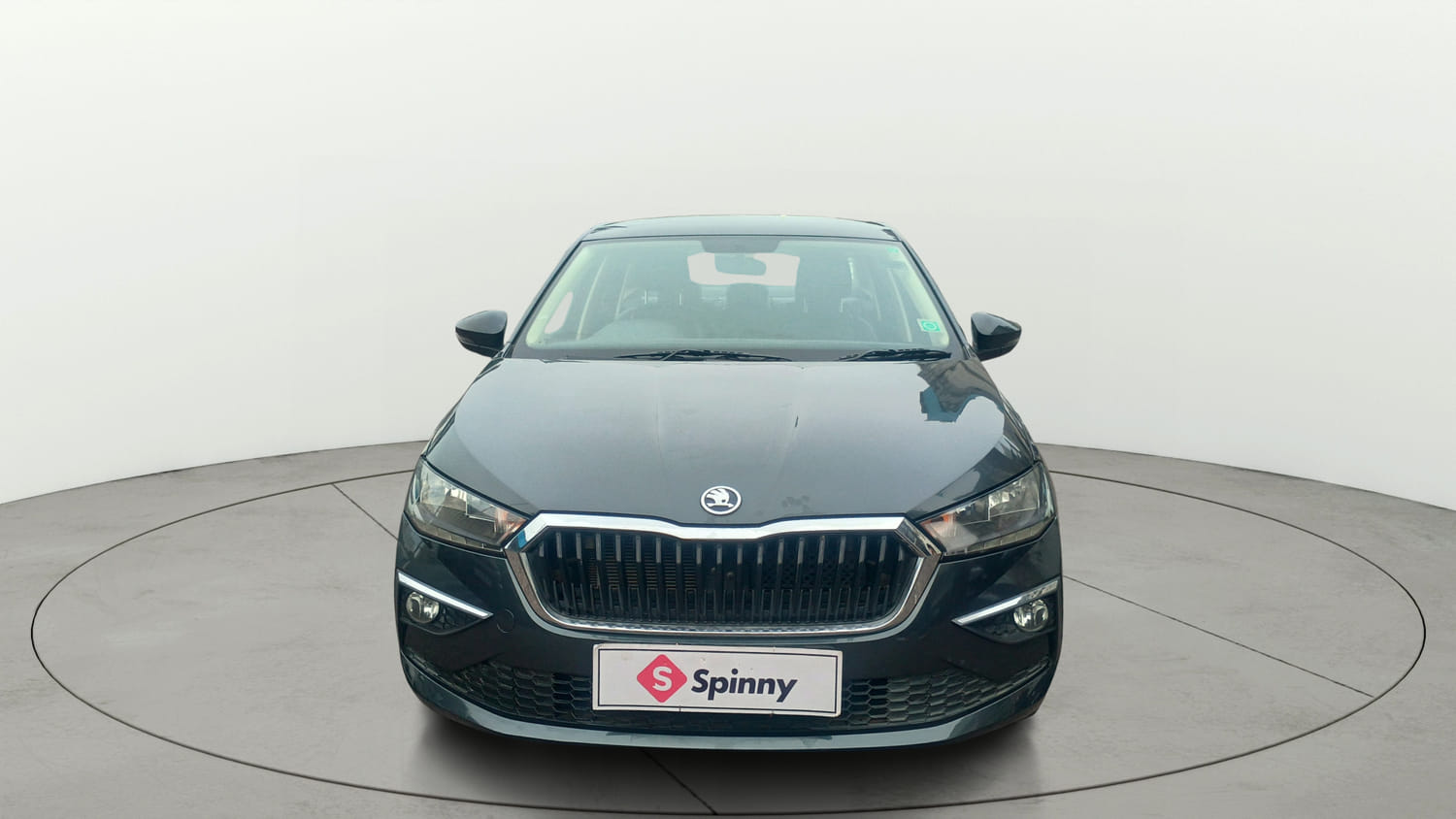 Used 2023 Skoda Slavia Ambition 1.0L TSI MT Petrol Manual exterior FRONT VIEW