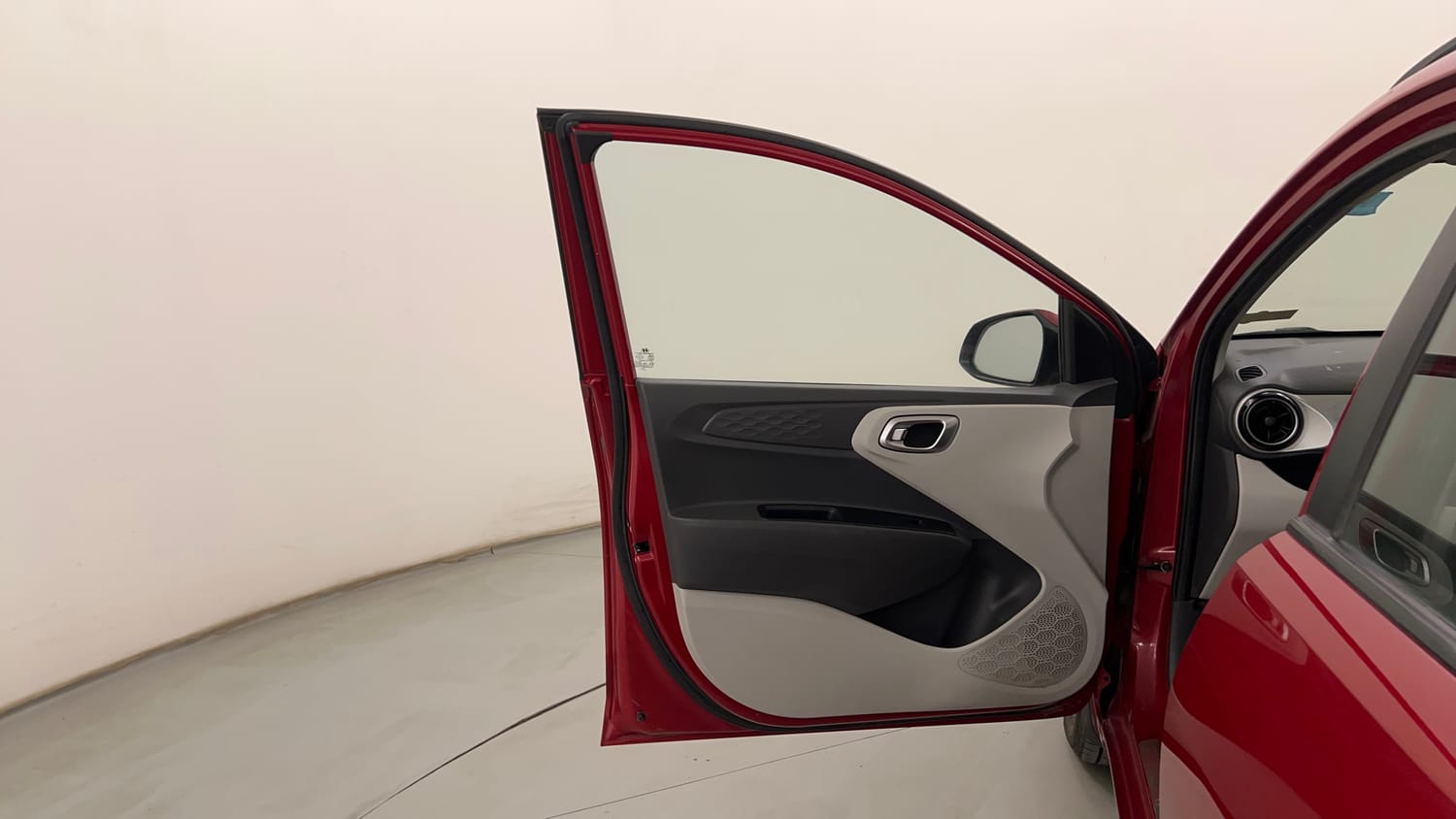 Used 2020 Hyundai Grand i10 Nios Sportz AMT 1.2 Kappa VTVT Petrol Automatic interior LEFT FRONT DOOR OPEN VIEW