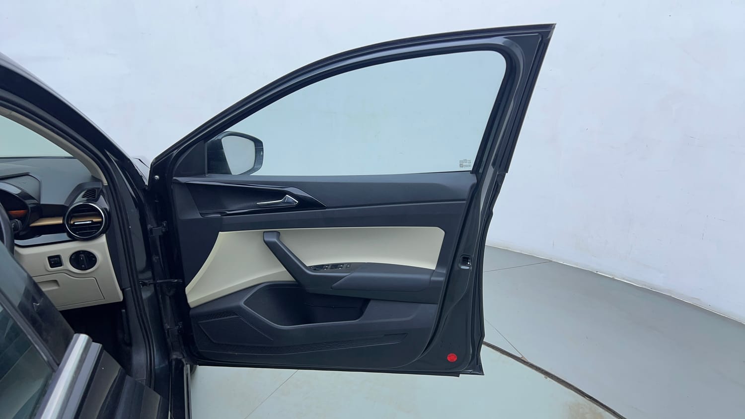 Used 2022 Skoda Slavia Style 1.0L TSI AT Petrol Automatic interior RIGHT FRONT DOOR OPEN VIEW