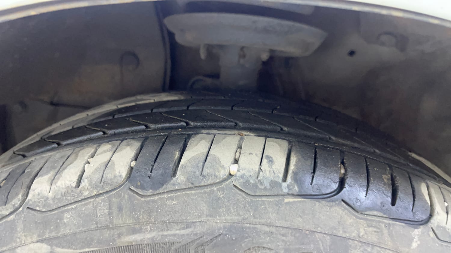 Used 2022 Honda City ZX CVT Petrol Petrol Automatic tyres LEFT FRONT TYRE TREAD VIEW