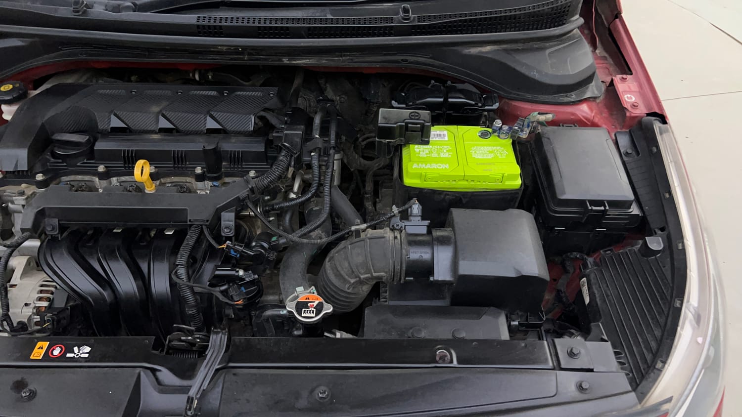 Used 2020 Hyundai Verna SX 1.5 MPi Petrol Manual engine ENGINE LEFT SIDE VIEW