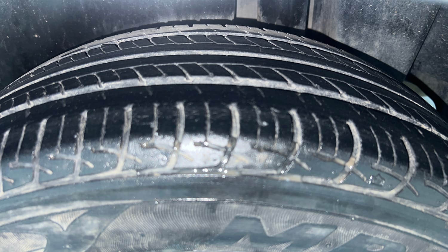 Used 2018 Maruti Suzuki Ciaz Sigma 1.4 MT Petrol Manual tyres LEFT REAR TYRE TREAD VIEW