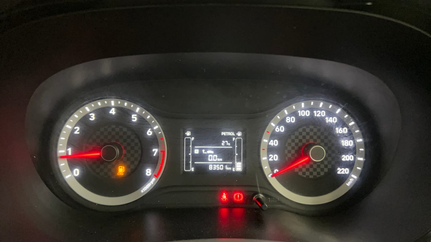 Used 2020 Hyundai Grand i10 Nios Sportz 1.2 Kappa VTVT CNG Cng Manual interior CLUSTERMETER VIEW