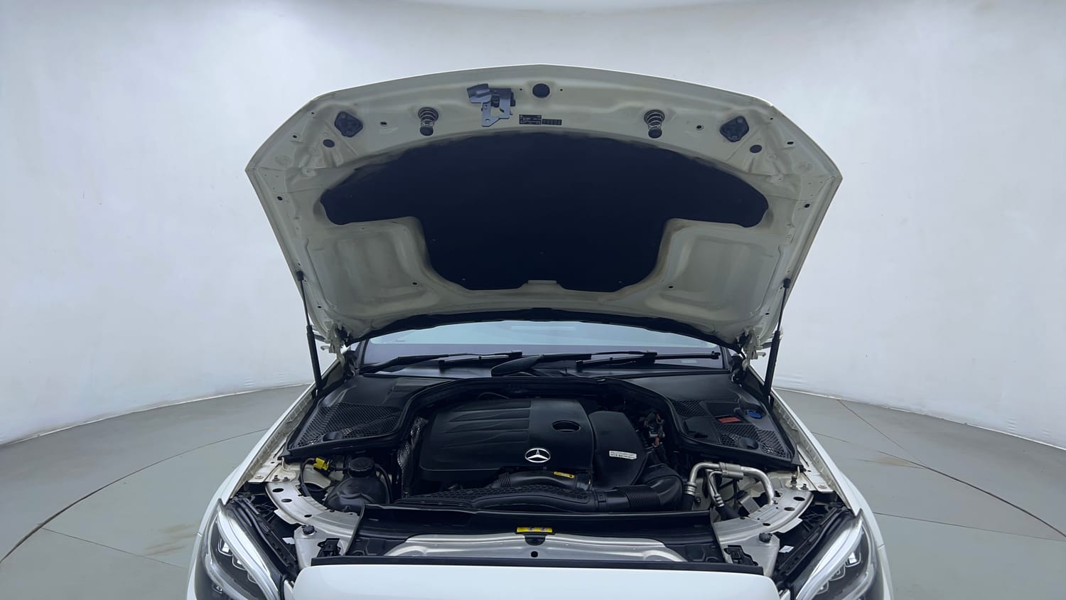 Used 2020 Mercedes-Benz C-Class C 200 Prime Petrol Automatic engine ENGINE & BONNET OPEN FRONT VIEW