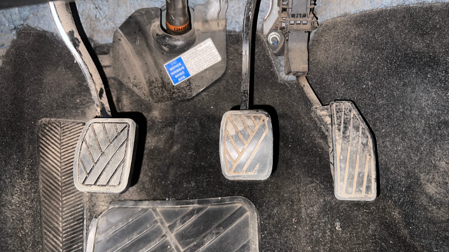 Used 2016 Maruti Suzuki Baleno Delta 1.2 Petrol Manual interior PEDALS VIEW