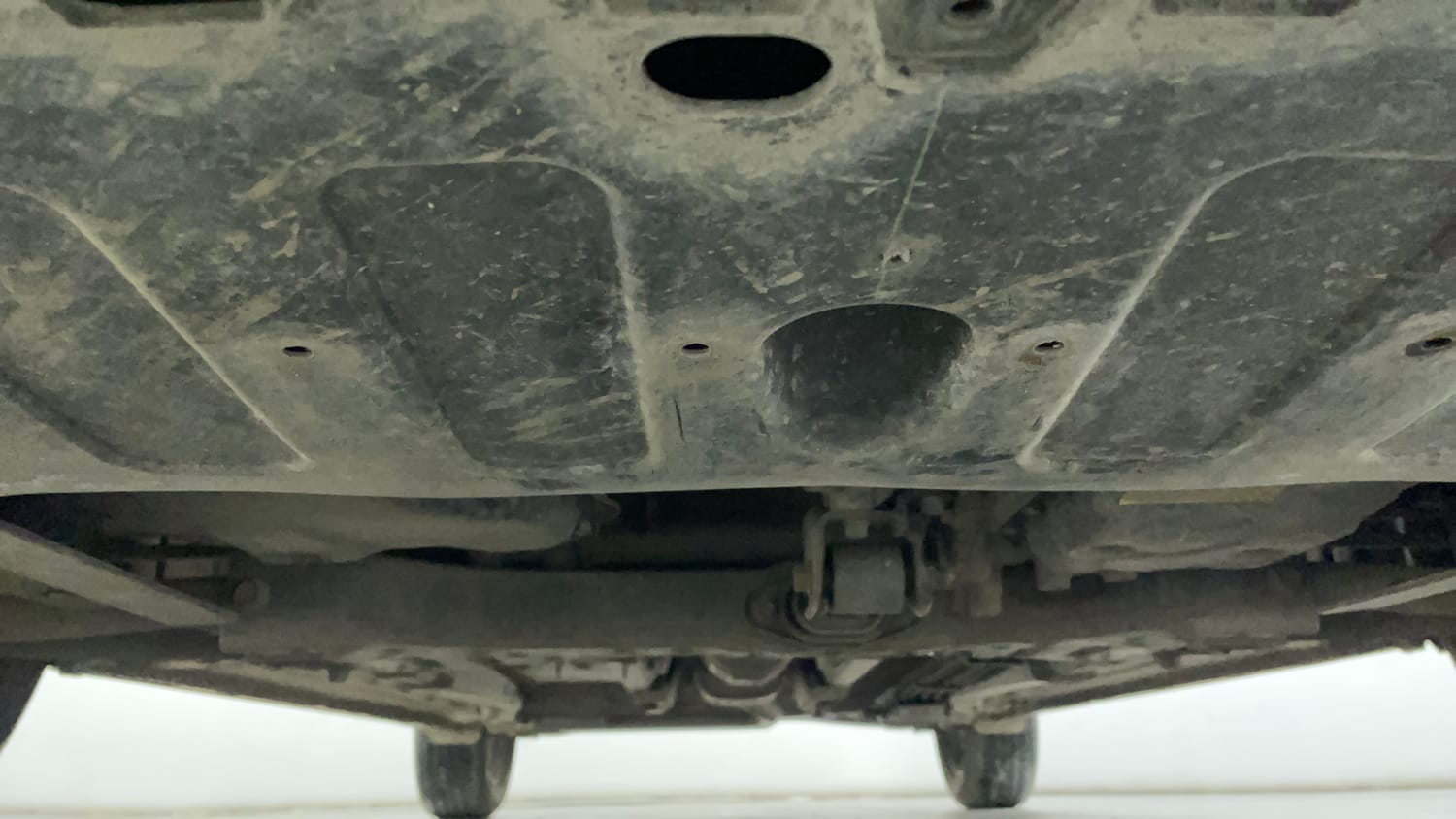 Used 2024 Hyundai i20 Sportz (O) 1.2 IVT Petrol Automatic extra FRONT LEFT UNDERBODY VIEW