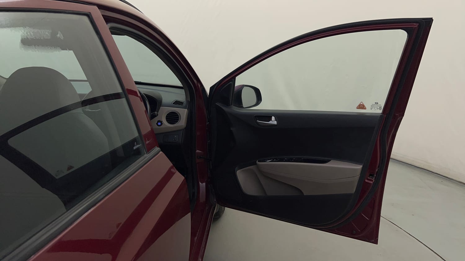 Used 2015 Hyundai Grand i10 Asta 1.2 Kappa VTVT Petrol Manual interior RIGHT FRONT DOOR OPEN VIEW