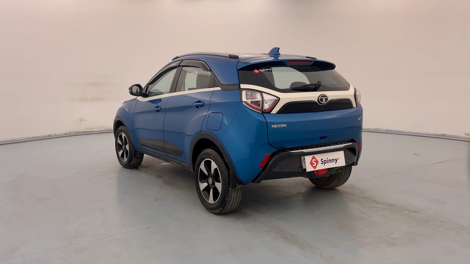 Used 2017 Tata Nexon XZ Plus Diesel Diesel Manual exterior LEFT REAR CORNER VIEW