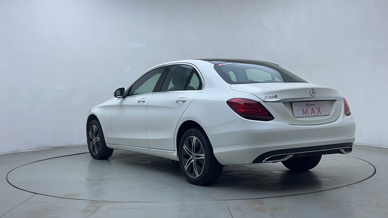 Used 2020 Mercedes-Benz C-Class C 200 Prime Petrol Automatic exterior LEFT REAR CORNER VIEW