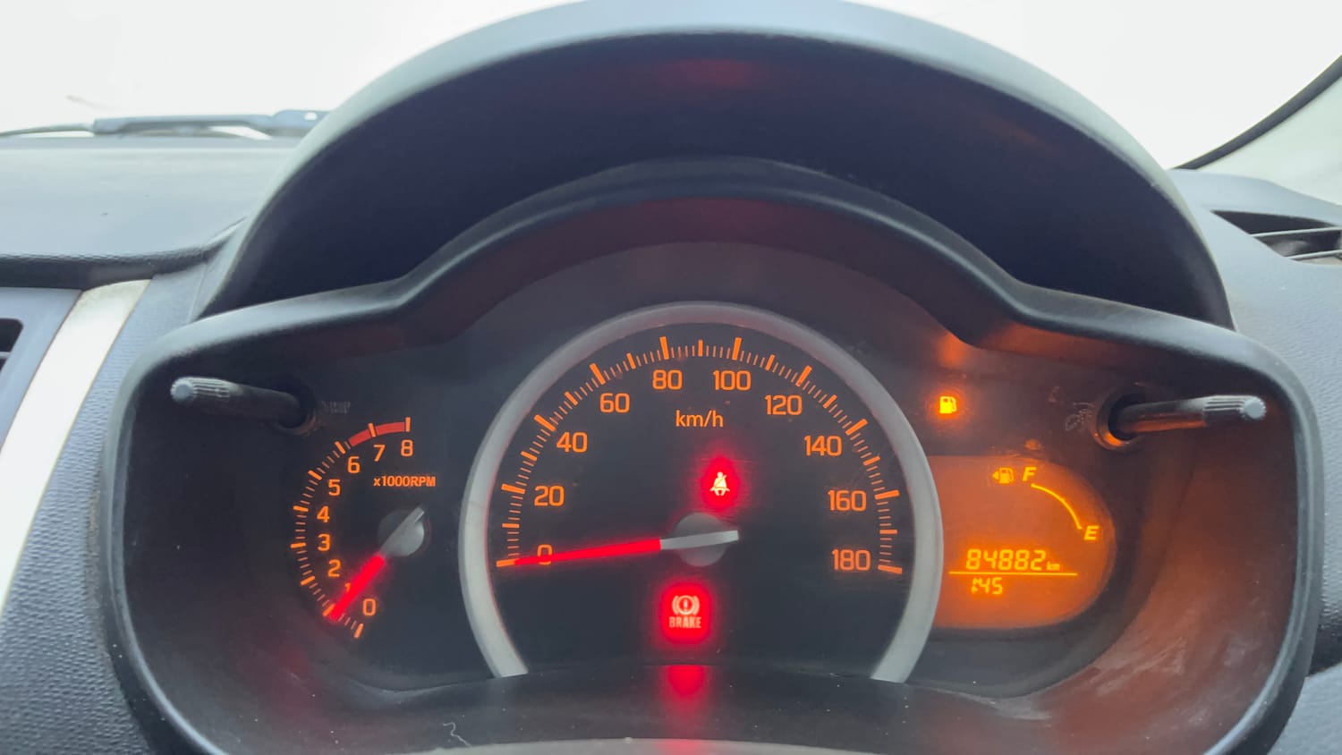 Used 2018 Maruti Suzuki Celerio X Zxi (Opt) Petrol Manual interior CLUSTERMETER VIEW