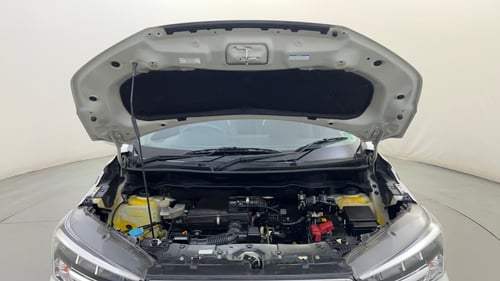 Used 2023 Maruti Suzuki XL6 Zeta AT Petrol Petrol Automatic engine ENGINE & BONNET OPEN FRONT VIEW