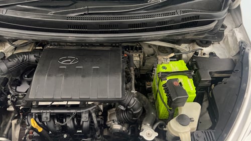 Used 2017 Hyundai Grand i10 Asta 1.2 Kappa VTVT Petrol Manual engine ENGINE LEFT SIDE VIEW