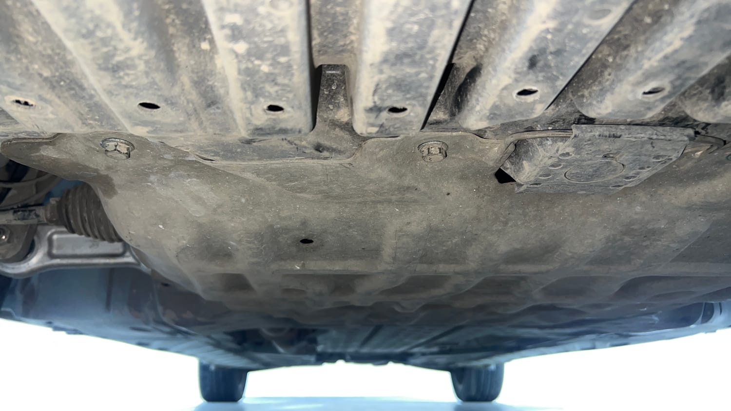 Used 2020 Mercedes-Benz C-Class C 200 Prime Petrol Automatic extra FRONT LEFT UNDERBODY VIEW