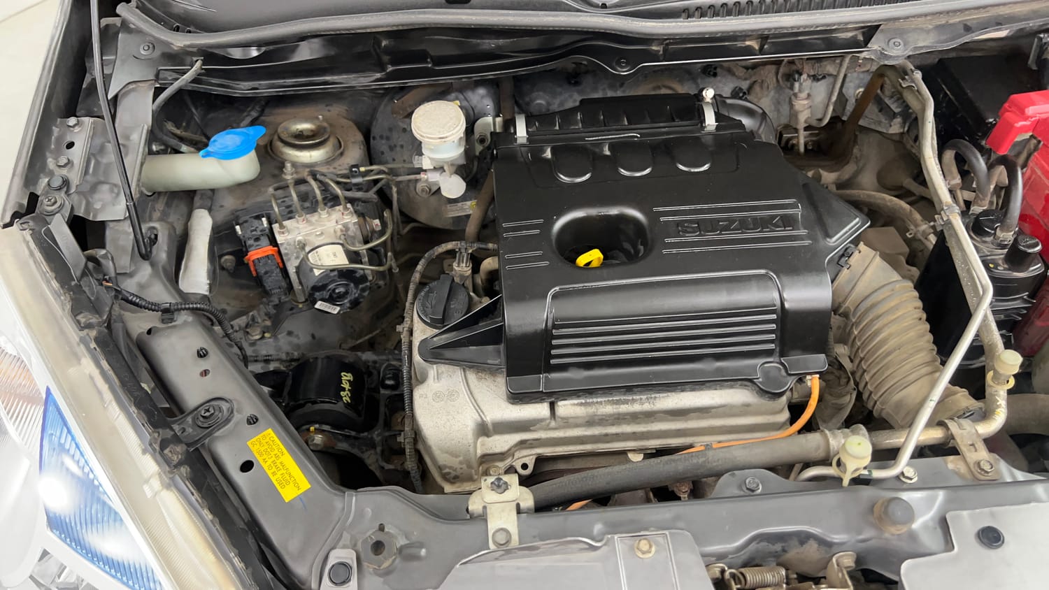 Used 2017 Maruti Suzuki Wagon R 1.0 VXI AMT (O) Petrol Automatic engine ENGINE RIGHT SIDE VIEW