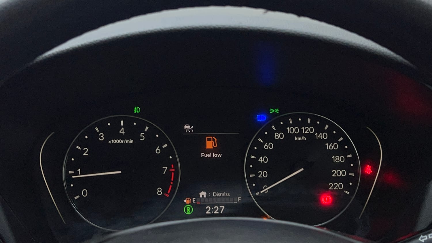 Used 2023 Honda City V Petrol MT Petrol Manual interior CLUSTERMETER VIEW