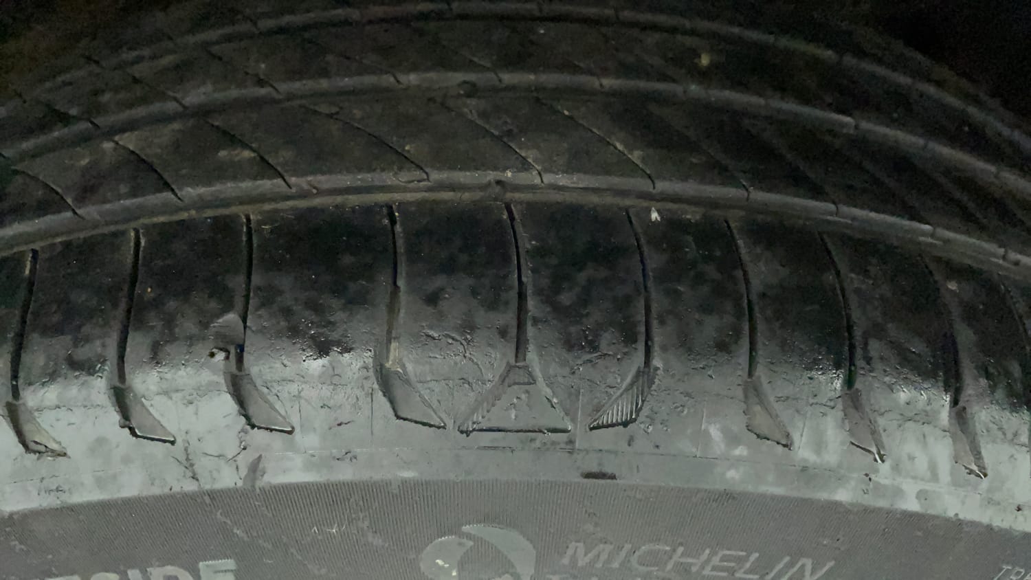 Used 2016 Maruti Suzuki Vitara Brezza ZDi+ Dual Tone Diesel Manual tyres LEFT REAR TYRE TREAD VIEW