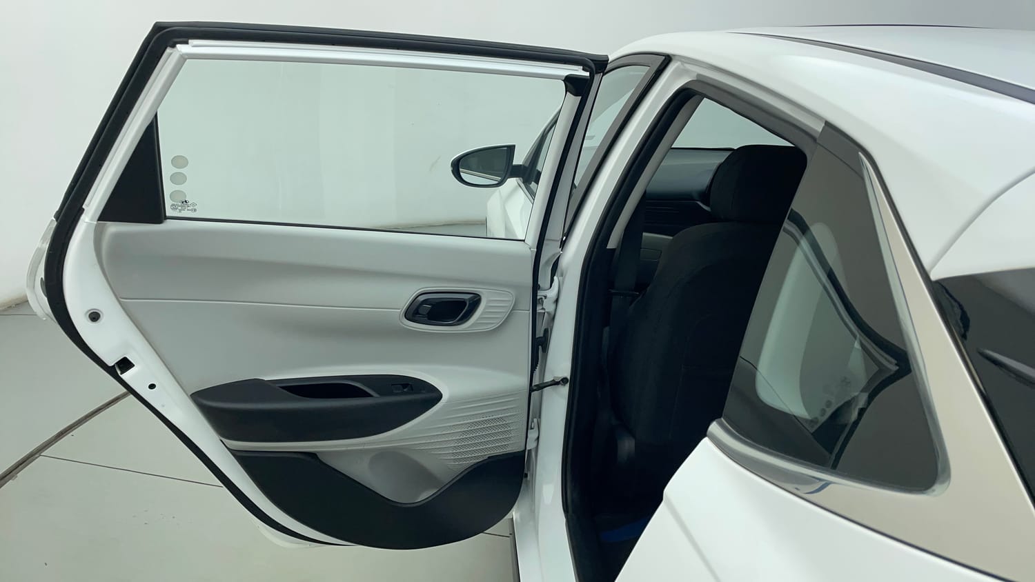 Used 2024 Hyundai i20 Sportz (O) 1.2 IVT Petrol Automatic interior LEFT REAR DOOR OPEN VIEW