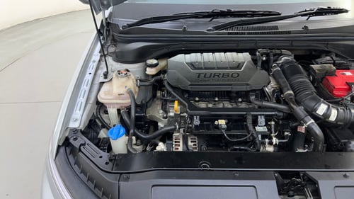 Used 2023 Hyundai Verna SX 1.5 Turbo Petrol DCT Petrol Automatic engine ENGINE RIGHT SIDE HINGE & APRON VIEW